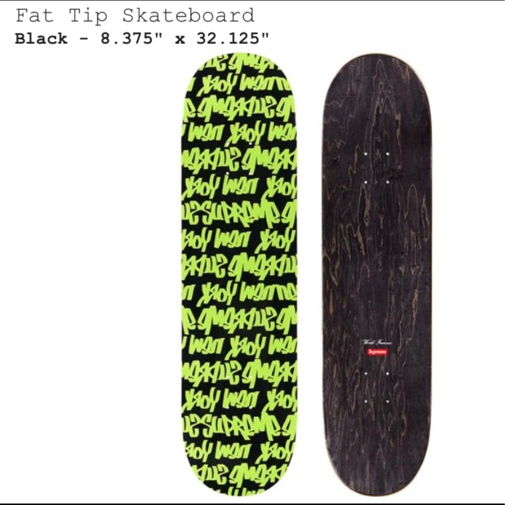 Brand new supreme skateboard
